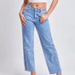 Junior WBB High Rise Straight Jeans - The Salty Mare