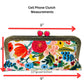 Kiki & Syds Cell Phone Clutch-Garden Party Cream