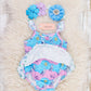 Flower Garden Ruffle Bubble Romper