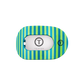 Cabana Cutie | Medium | Flat Round Hair Clip