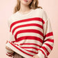 Striped Oversized Knit Sweater