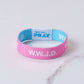 Tap To Pray™ Wristbands - Blue & Pink WWJD