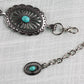 Vintage Turquoise Chain Belt
