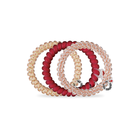 Spiral Hair Coils | Small | Go Noles! Hair Ties