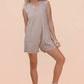 Striped Knit Romper