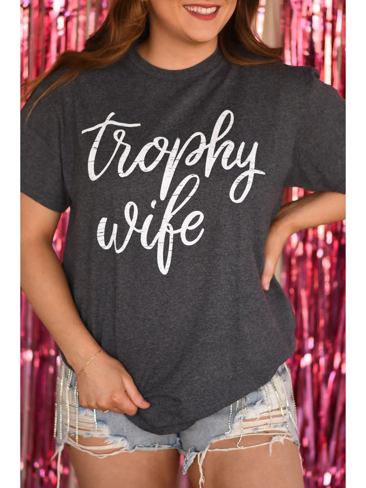 Trophy Wife Graphic Tee - The Salty Mare