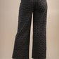 Leopard Printed Marine Straight Pants