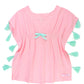 Girls Pink Kaftan Cover-Up