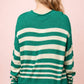 Striped Oversized Knit Sweater