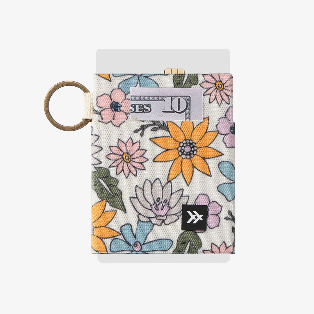 Mountain Flowers - Elastic Wallet
