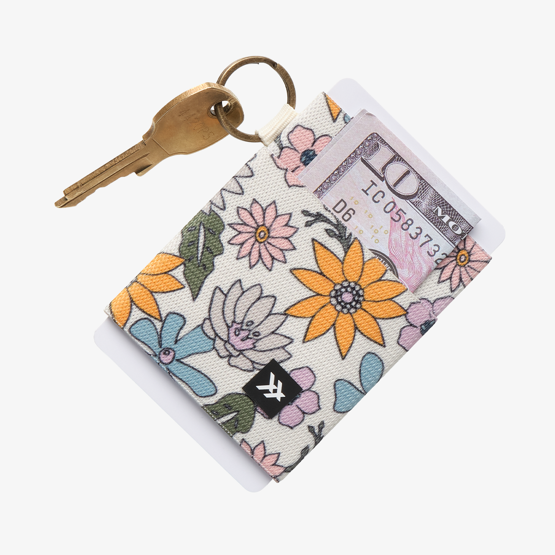 Mountain Flowers - Elastic Wallet