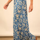 Chloe Printed Wide Leg Long Pants