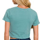 Round Neck Crop - The Salty Mare
