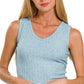 Scoop Neck Crop Top - The Salty Mare