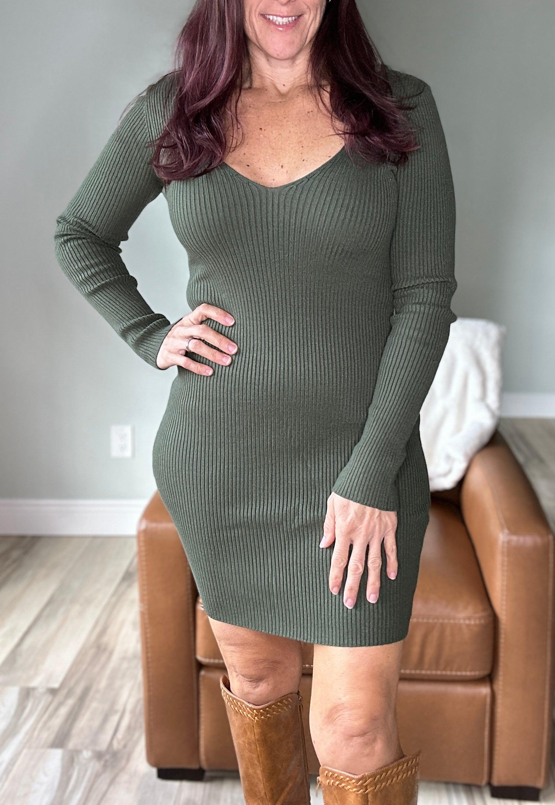 Sweater Bodycon Dress - The Salty Mare
