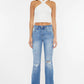 Kancan Bailey High Rise Flare Jeans - The Salty Mare