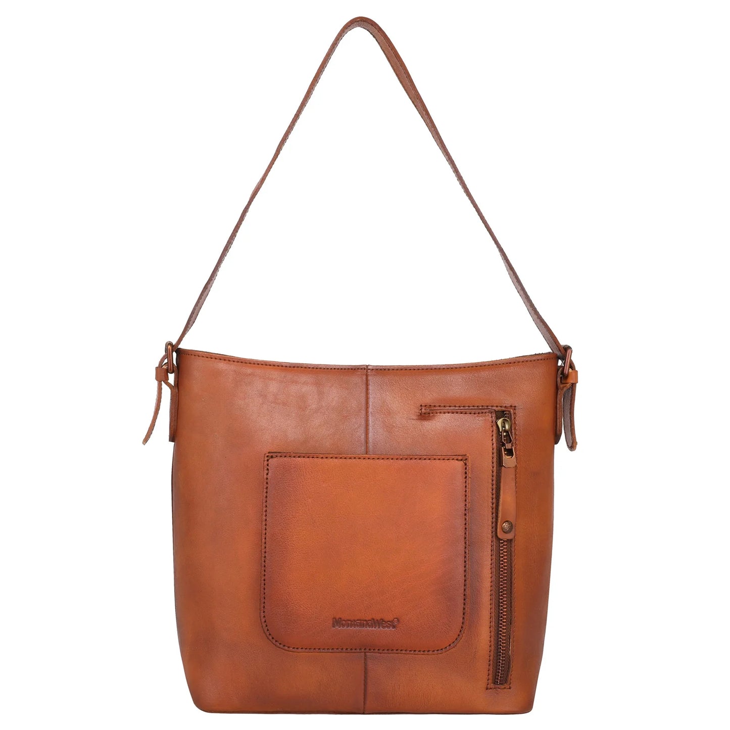 Annie Leather Concealed Carry Hobo - The Salty Mare