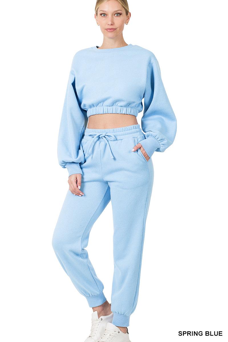 Keegan Cropped Pullover - The Salty Mare
