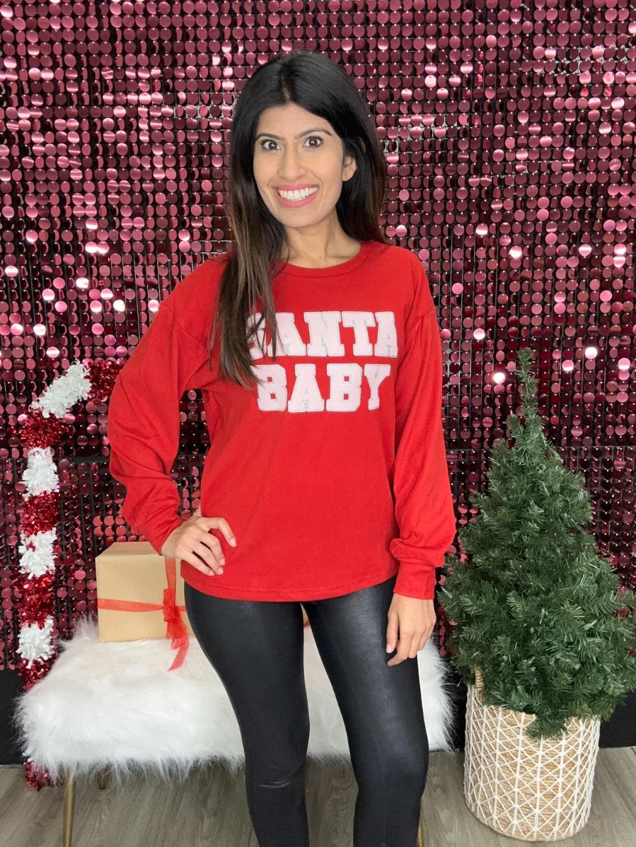 Santa Baby Sweatshirt - The Salty Mare