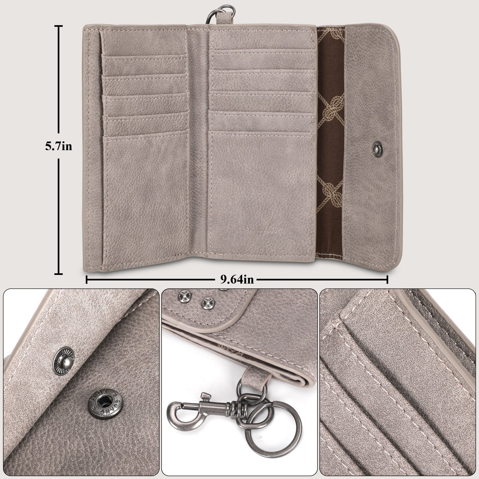 Wrangler Studded Accents Wallet - The Salty Mare