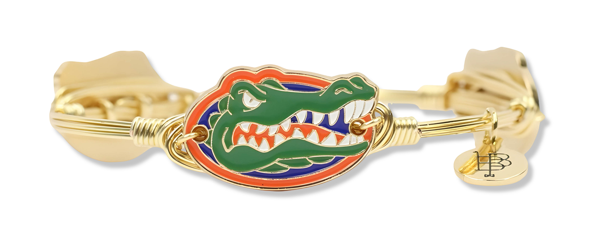 The Florida Gators Logo Bangle Bracelet