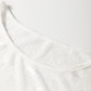 White Mesh Bow Pattern Long Sleeve Top