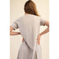 MINERAL WASHED COTTON MAXI DRESS