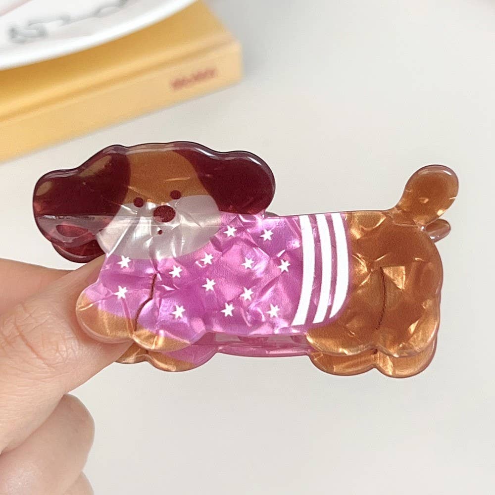 DOG HAIR CLAW CLIPS