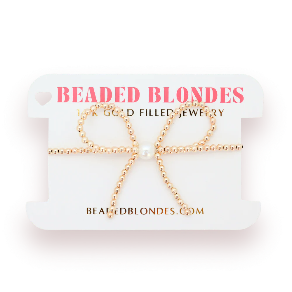 Gold  Bow Bracelet