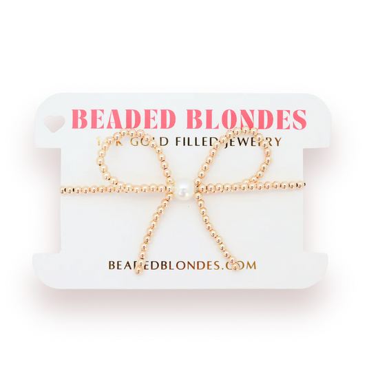 Gold  Bow Bracelet