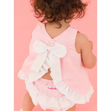 Swiss Dot Swing Top & Bloomer Set