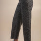 Leopard Printed Marine Straight Pants