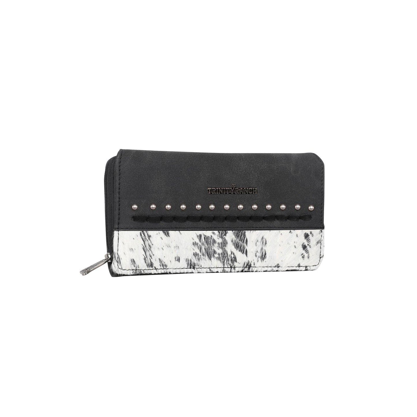 Trinity Ranch Hair On Cowhide Wallet - The Salty Mare