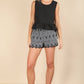 Hailes Embroidered Cotton Shorts