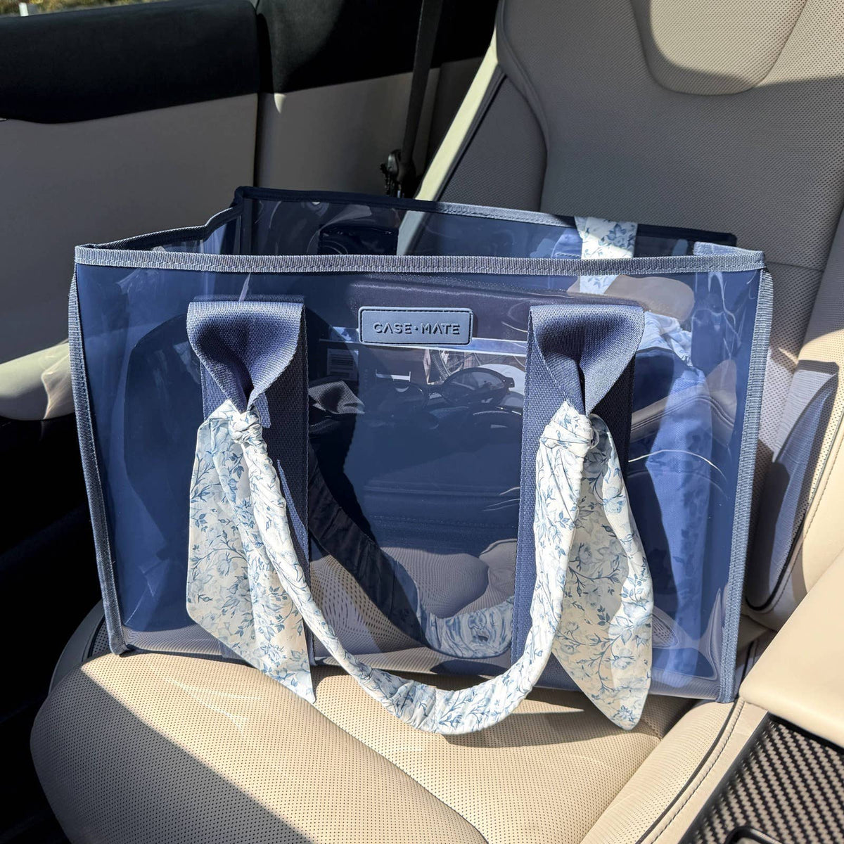 Case-Mate Something Navy Twilly Jelly Tote Bag (Classic)