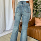 Judy Blue Medium Rise Tummy Control Destroy Flare