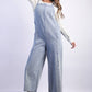 Frayed Denim Jumpsuit