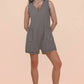 Striped Knit Romper