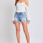 Junior High Rise Destructed Summer Fray Hem Shorts - The Salty Mare