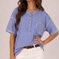 Mineral Washed Oversized Comfy Knit Top