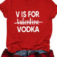 V is for Vodka Tee - The Salty Mare
