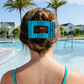 Splash Zone | Large | Flat Rectangle Hair Clip