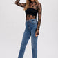FLORAL EMBROIDERY LACE MESH LAYERING TOP