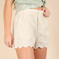 Hailes Embroidered Cotton Shorts