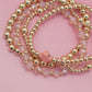 BOHO CROSS BEADED BRACELET SET