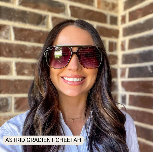 Astrid - Women's Oversized Aviator Sunglasses