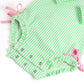Spring Green Seersucker Swimsuit