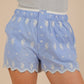 Hailes Embroidered Cotton Shorts