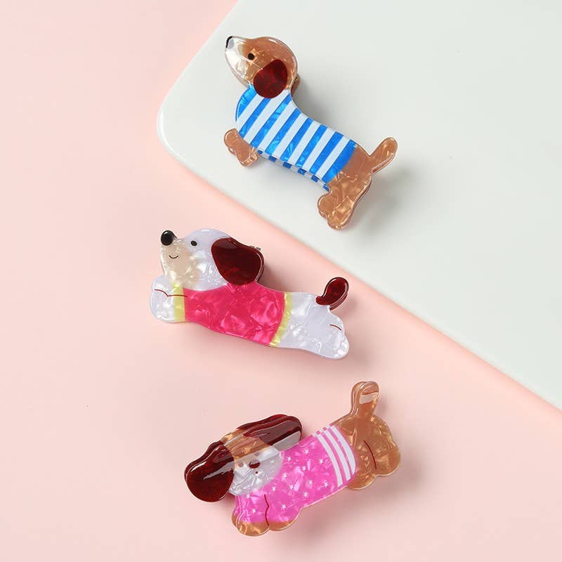 DOG HAIR CLAW CLIPS