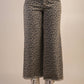 Leopard Printed Marine Straight Pants